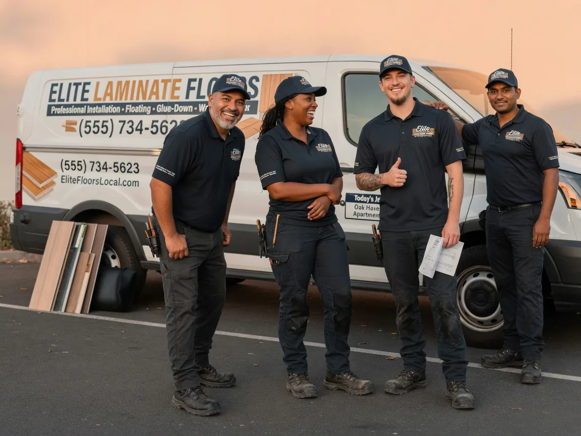 Laminate flooring installation company in Byrnedale, PA